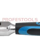 KS TOOLS Grzechotka 1/4" z przegubem L=140mm 72 zęby CHROME 918.1493