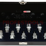 KS TOOLS Zestaw nasadek 1/2" z grotem 6-kt 4-17mm 9sz. krótkie CLASSIC 911.1321