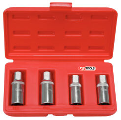 KS TOOLS Zestaw wykrętaków do szpilek M6-M12 4sz. 152.1100