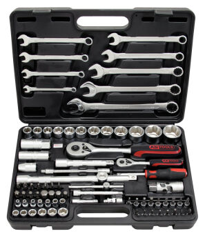 KS TOOLS Zestaw narzędzi 1/4"- 1/2" 82sz. SUPERLOCK 911.0682