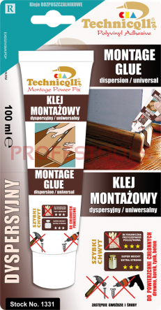 TECHNICQLL Klej montażowy dyspersyjny R-331