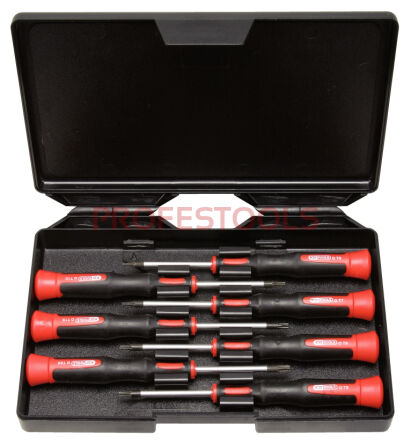 KS TOOLS Zestaw wkrętaków precyzyjnych ESD 7sz. TORX T6-T20 500.7160	