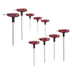 Klucze trzpieniowe TORX z otworem TB10-TB50 9szt KS TOOLS 151.8160