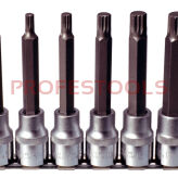 KS TOOLS Nasadka 1/2"z grotem XZN 12-kt długi M5-M14 6sz. CLASSIC 911.1358