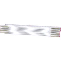 Miara składana drewniana L=2m biała KS TOOLS 300.0062