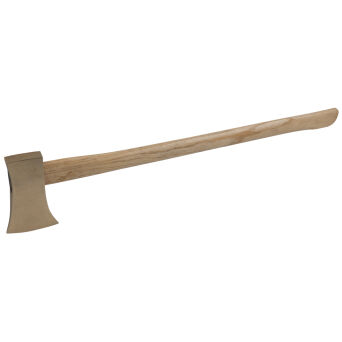 Nieiskrząca siekiera 750mm drewniany trzonek BRONZE  KS TOOLS 963.9608