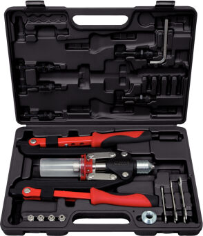 KS TOOLS Nitownica do nitów 2.4-3.2-4.0-4.8-6.4mm 11sz. 150.9630