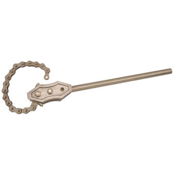 Nieiskrzący klucz łańcuchowy do rur  Fi: 38mm L=510mm BRONZE  KS TOOLS 963.1717