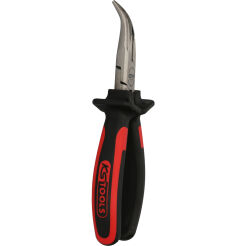 Szczypce szpiczaste wygięte L=210mm ERGOTORQUE KS TOOLS 115.1019