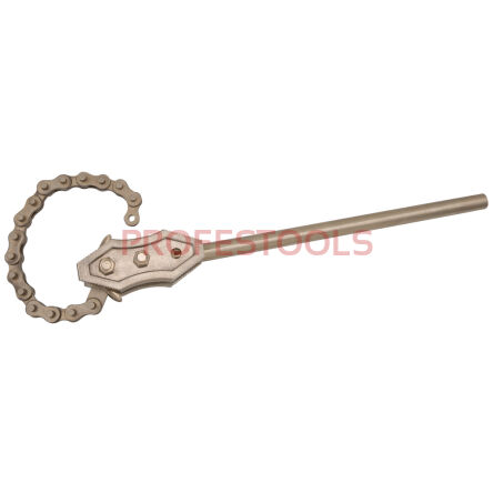 Nieiskrzący klucz łańcuchowy do rur  Fi: 65mm L=685mm BRONZE  KS TOOLS 963.1718