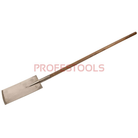 Nieiskrząca łopata szpadel 260x1250mm rękojeść prosta BRONZE  KS TOOLS 963.9630