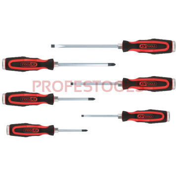 Zestaw wkrętaków do pobijania 6sz. płaskie+PH ERGOTORQUE KS TOOLS 151.1160