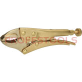 Nieiskrzące szczypce spawalnicze 254mm BRONZE  KS TOOLS 963.0331