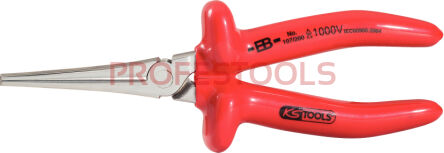 KS TOOLS Szczypce płaskie długie L=200mm izolowane 1000V CLASSIC 117.1280