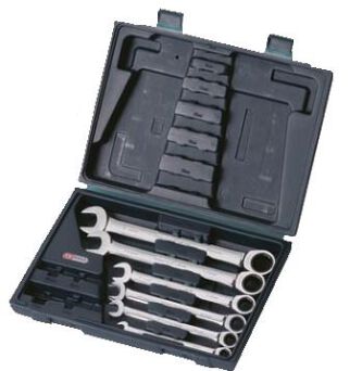 KS TOOLS Zestaw kl z grzechotką 8-19mm 503.4259