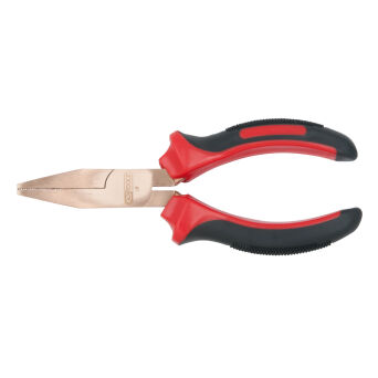 Nieiskrzące szczypce płaskie 160mm BERYLLIUM  KS TOOLS 962.0630