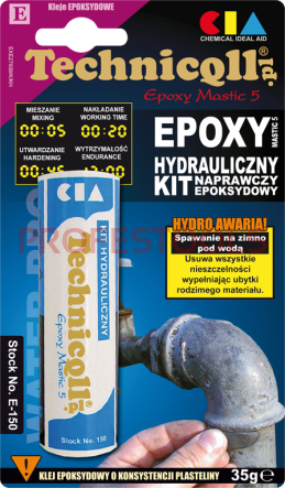 TECHNICQLL Epoksydowy kit hydrauliczny E-150