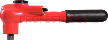 KS TOOLS Izolowana grzechotka 3/8" L=205mm przełącznik L/P 117.3800	