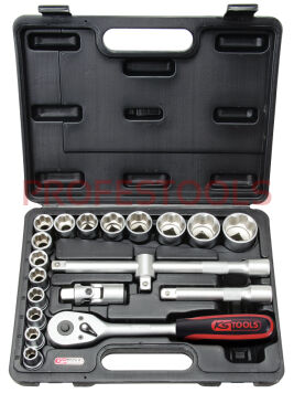 KS TOOLS Zestaw nasadek 1/2" SUPERLOCK  20sz. 911.0620