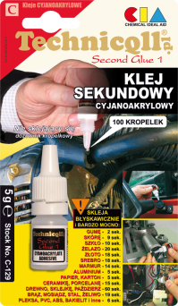 TECHNICQLL Klej sekundowy C-129