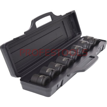 Zestaw nasadek udarowych 3/4" 6-kątne 8szt 24-38mm krótkie KS TOOLS 515.0210